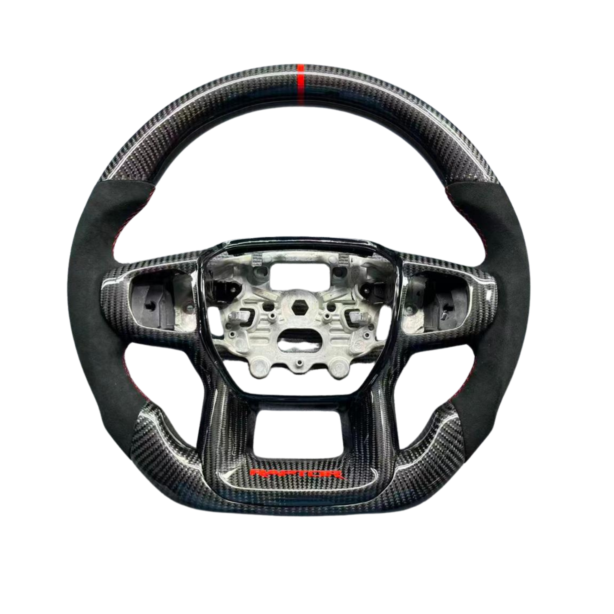 Ford Raptor Carbon Fibre & Alcantara Steering Wheel (2023-2025)