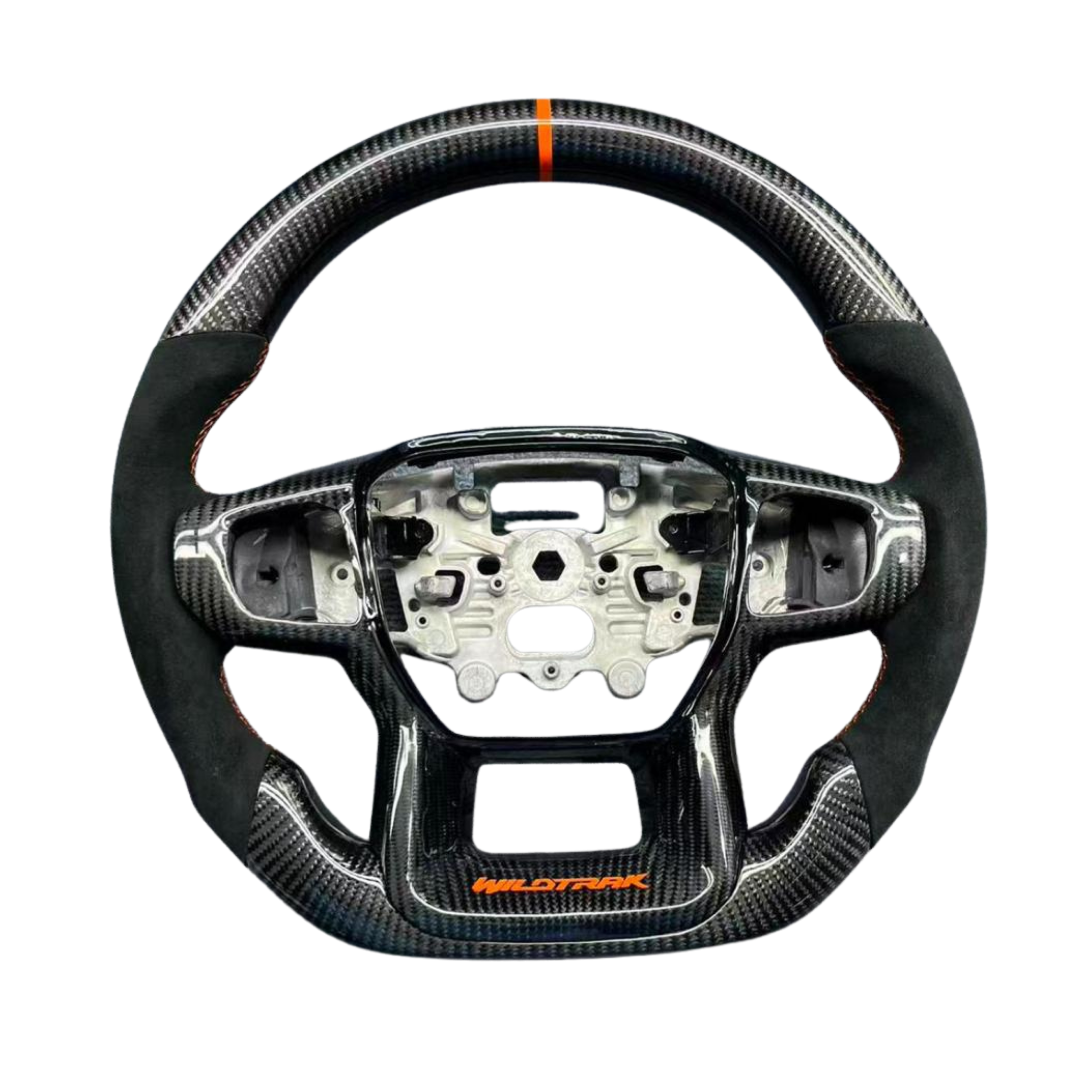 Ford Wildtrak Carbon Fibre & Alcantara Steering Wheel (2023-2025)
